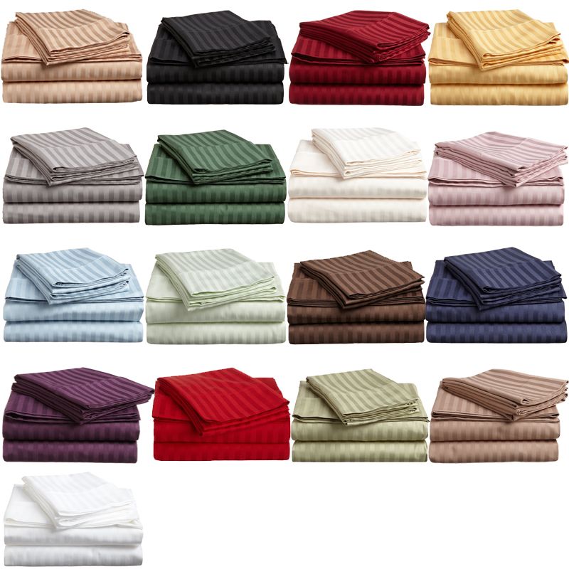 ملحفه راه راه هتلی